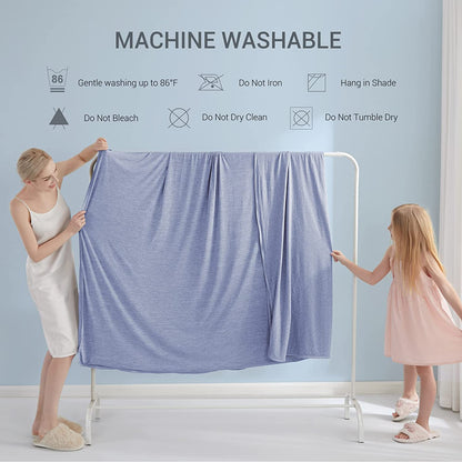 Cooling Blanket for Hot Sleepers King Size, Q-Max>0.5 Arc-Chill Cooling Blanket with Double-Sided Design, Japanese Cooling Fiber Absorbs Body Heat, Soft Cold Blankets for Sleeping Summer